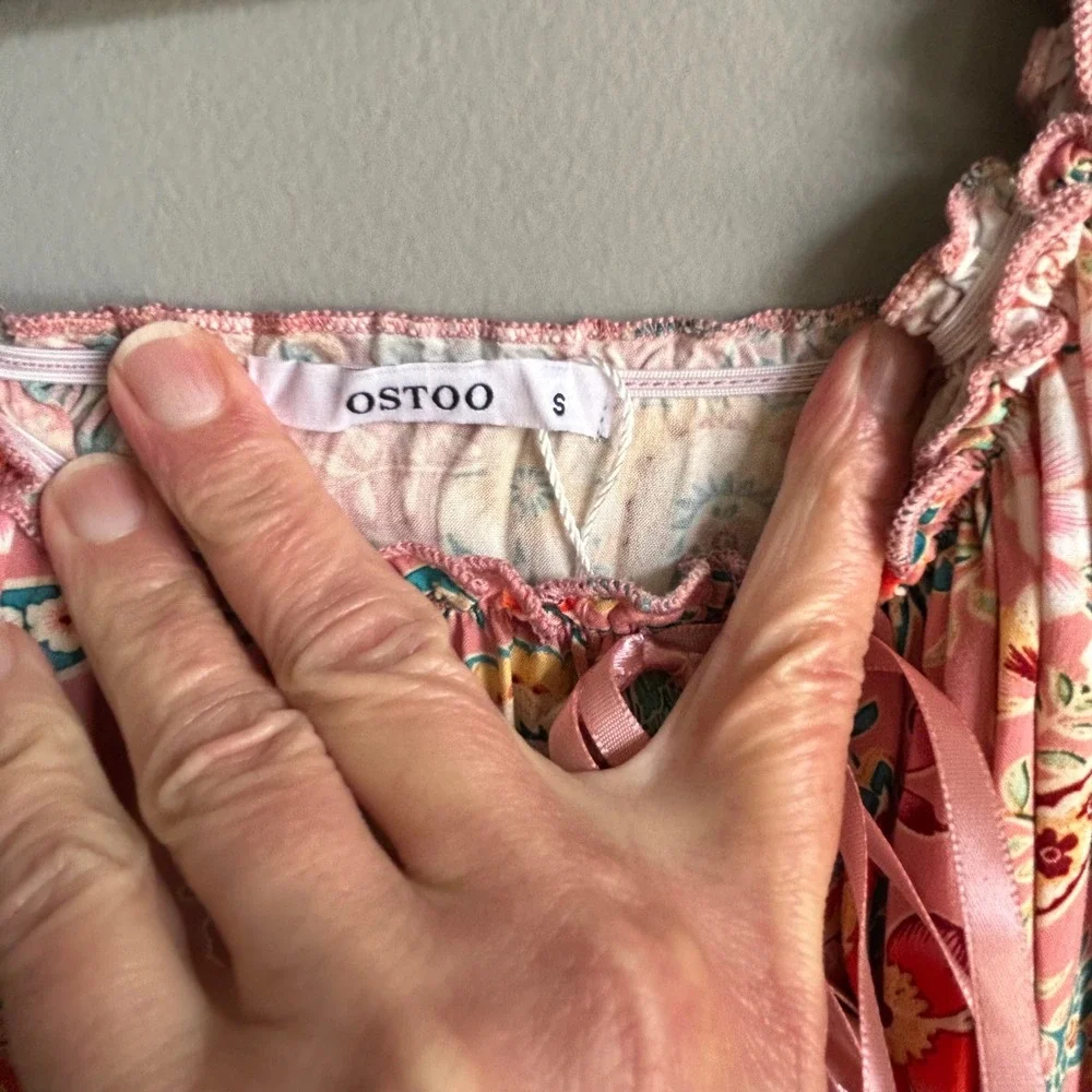 OSTOO floral paisley